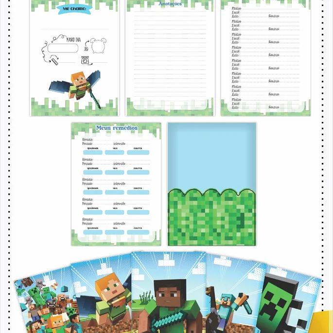 Arquivo Digital Caderneta de Saúde Minecraft