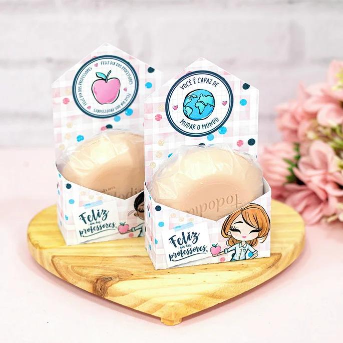 Arquivo Corte Caixa Sabonete Dia dos Professores