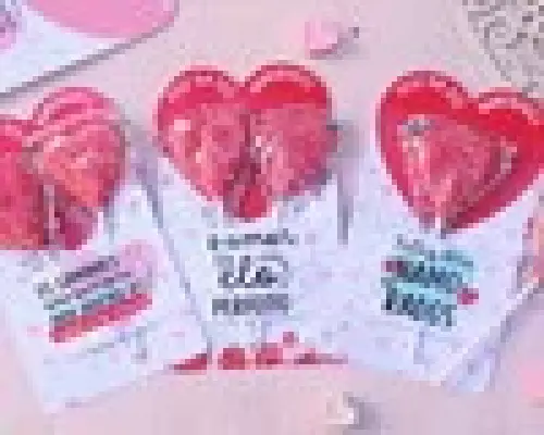 Arquivo Digital Cartão Pirulito Dia dos Namorados