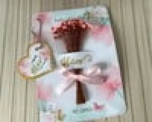 Arquivo Digital Cartão Flor Dia das Mães