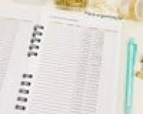 Arquivo Digital Caderno Controle Financeiro