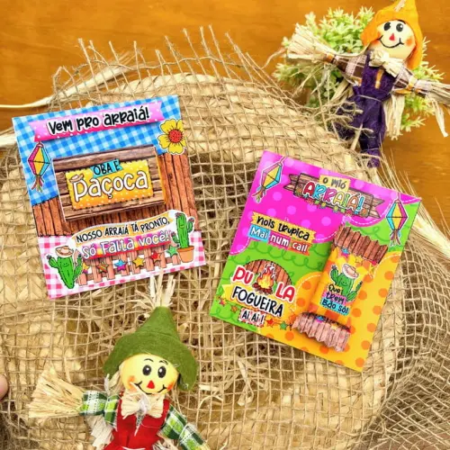 ARQUIVO DIGITAL CARD BALA FESTA JUNINA