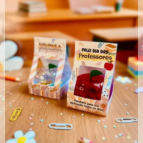 Arquivo Digital Porta Bombom Dia dos Professores