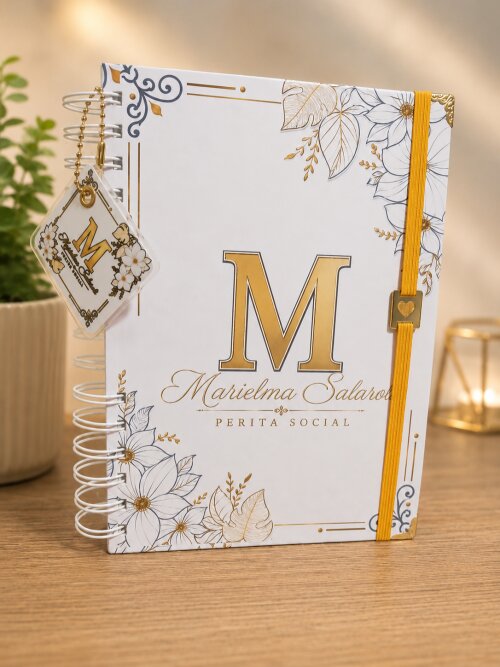 Caderno de anotações +bloco de anotações)a6)