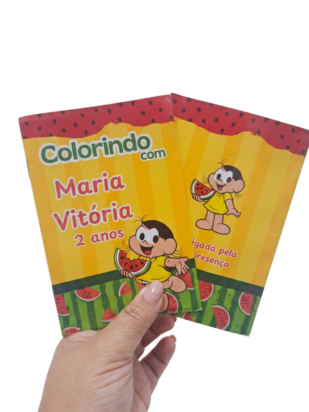 Mini Livrinho de Colorir Personalizado
