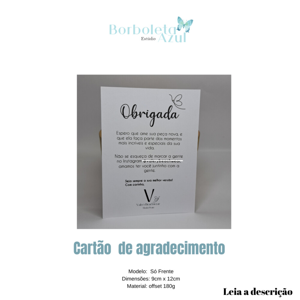 100 CARTÕES - OFFSET 180g  - FRENTE - PERSONALIZADO