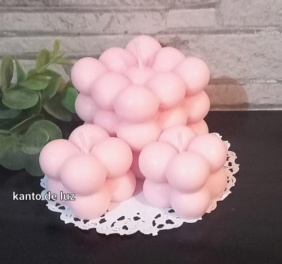 Kit Vela Decorativa Bubble
