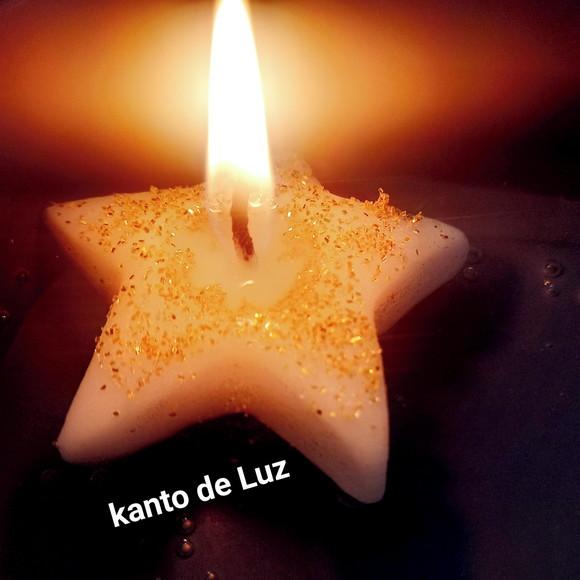 Kit 4 Vela com Glitter
