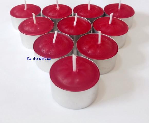 Latinha com Vela   Vermelha aromatizada