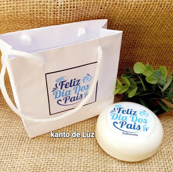 Lembrancinha  Sacolinha Sabonete Dia dos Pais