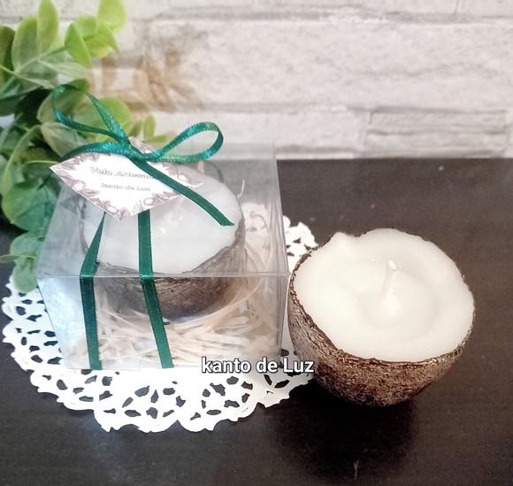 Lembrancinha Vela Mine Coco