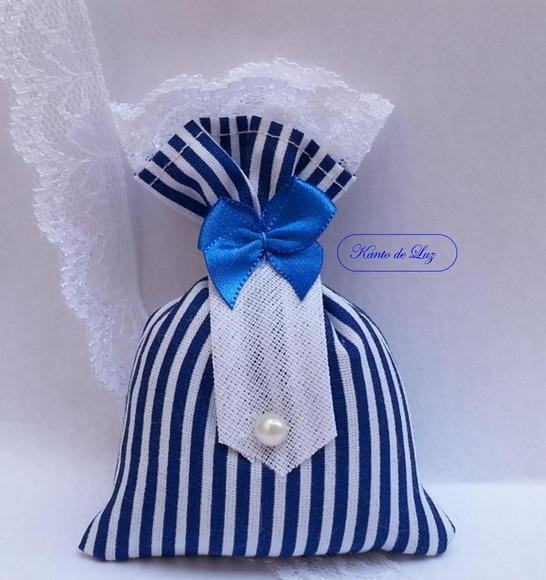 Sache  aromatizado Listrado Azul