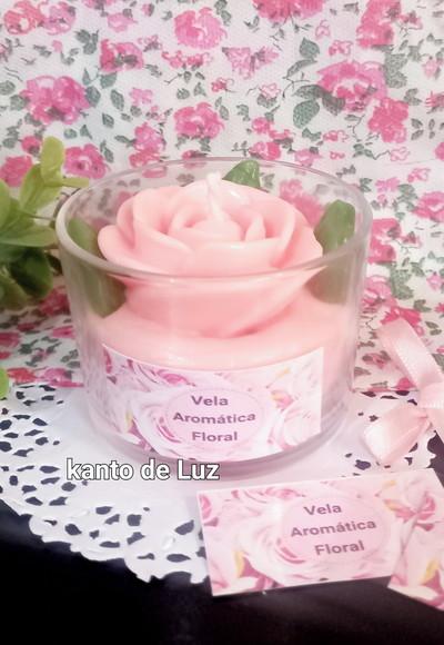 Vela Aromatizada Floral