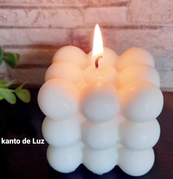 Vela Decorativa Bubble