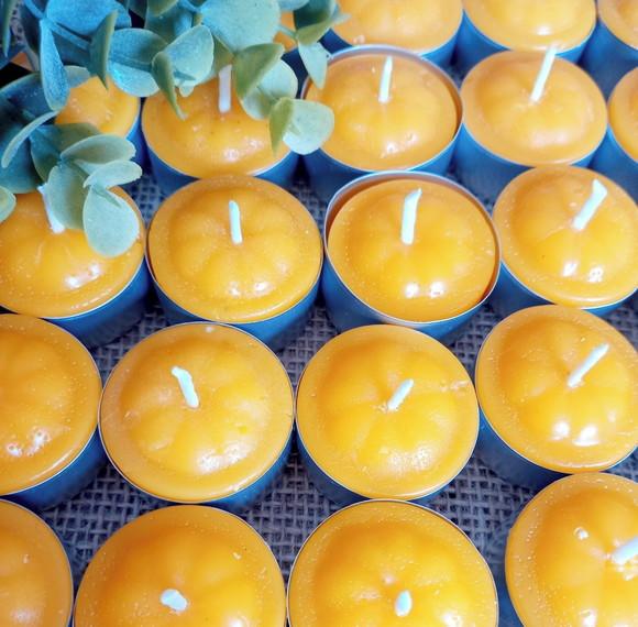 Latinha com vela citronela