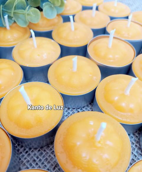 Latinha com vela citronela