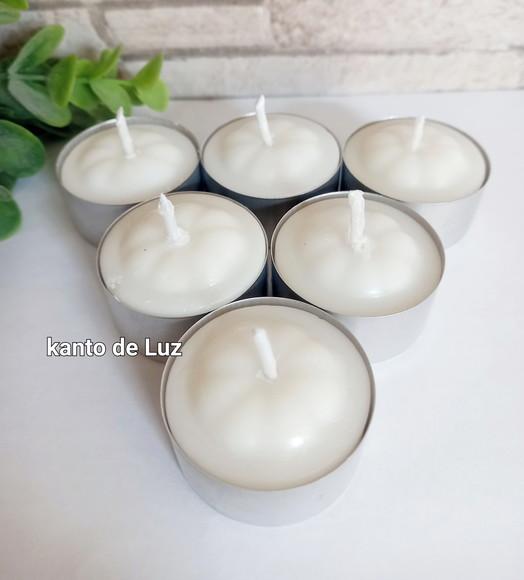 Latinha  vela branca sem aroma