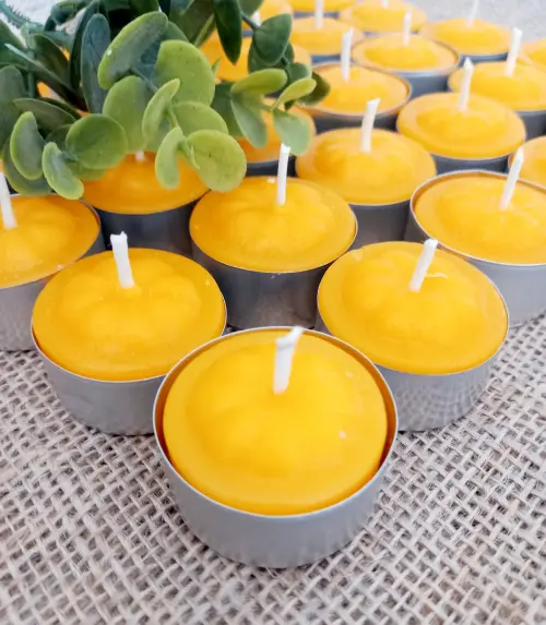vela de citronela na latinha