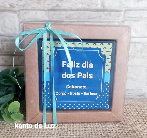 Caixa Sabonete Dia dos Pais