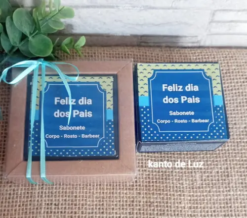 Caixa Sabonete Dia dos Pais