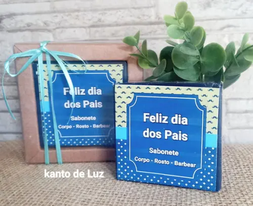 Caixa Sabonete Dia dos Pais