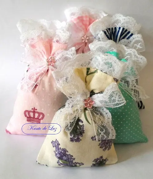 Sache Saquinho Cores Estampas Sortido