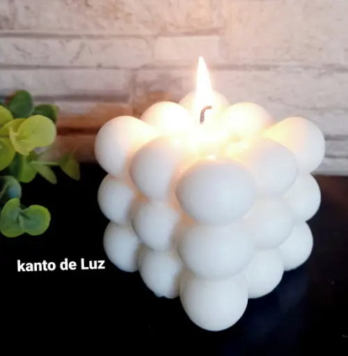 Vela Decorativa Bubble
