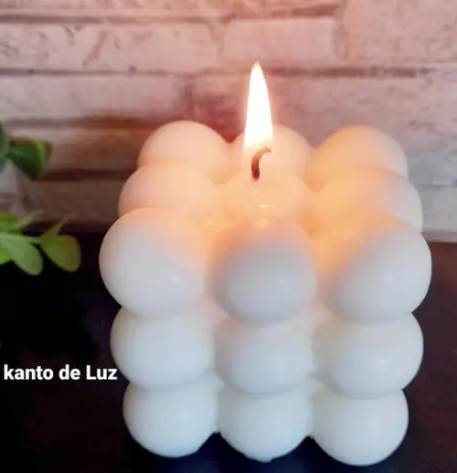 Vela Decorativa Bubble
