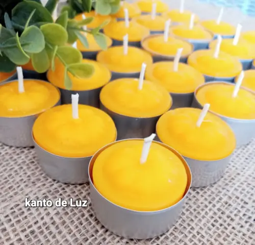Latinha com vela citronela