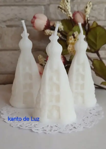 Vela Nossa Senhora Aparecida Rosa