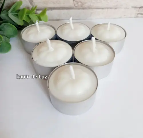 Latinha  vela branca sem aroma