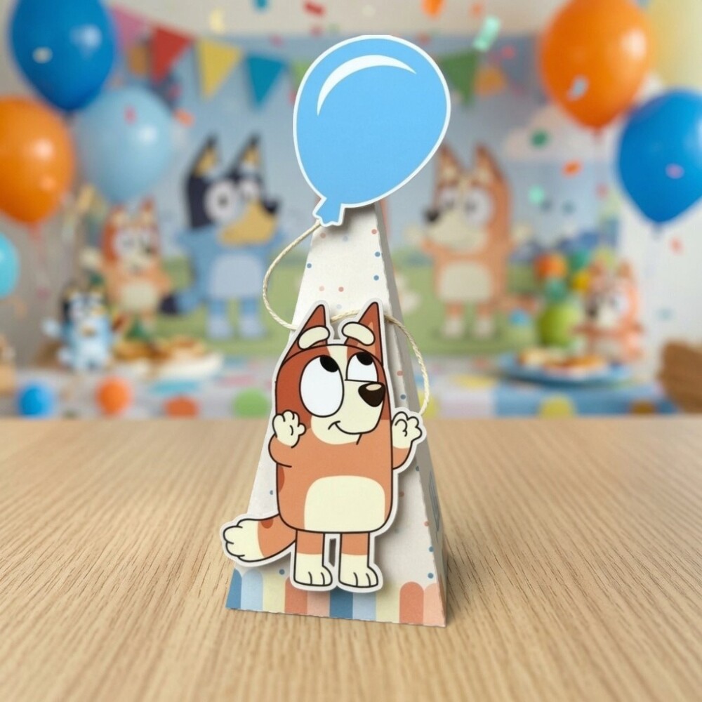 Kit Caixinhas Personalizadas para Festa BLUEY MENINO e MENINA par