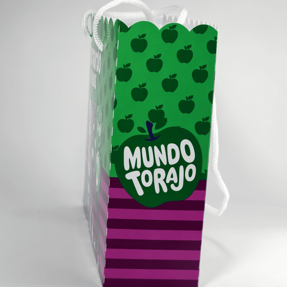 Sacolinha Surpresa G Personalizada para Festa Mundo Torajo para L