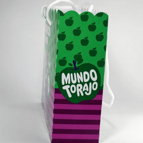Sacolinha Surpresa G Personalizada para Festa Mundo Torajo para L