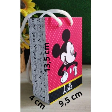 Sacolinhas Personalizadas Todos os temas - Lembrancinha- Papelari
