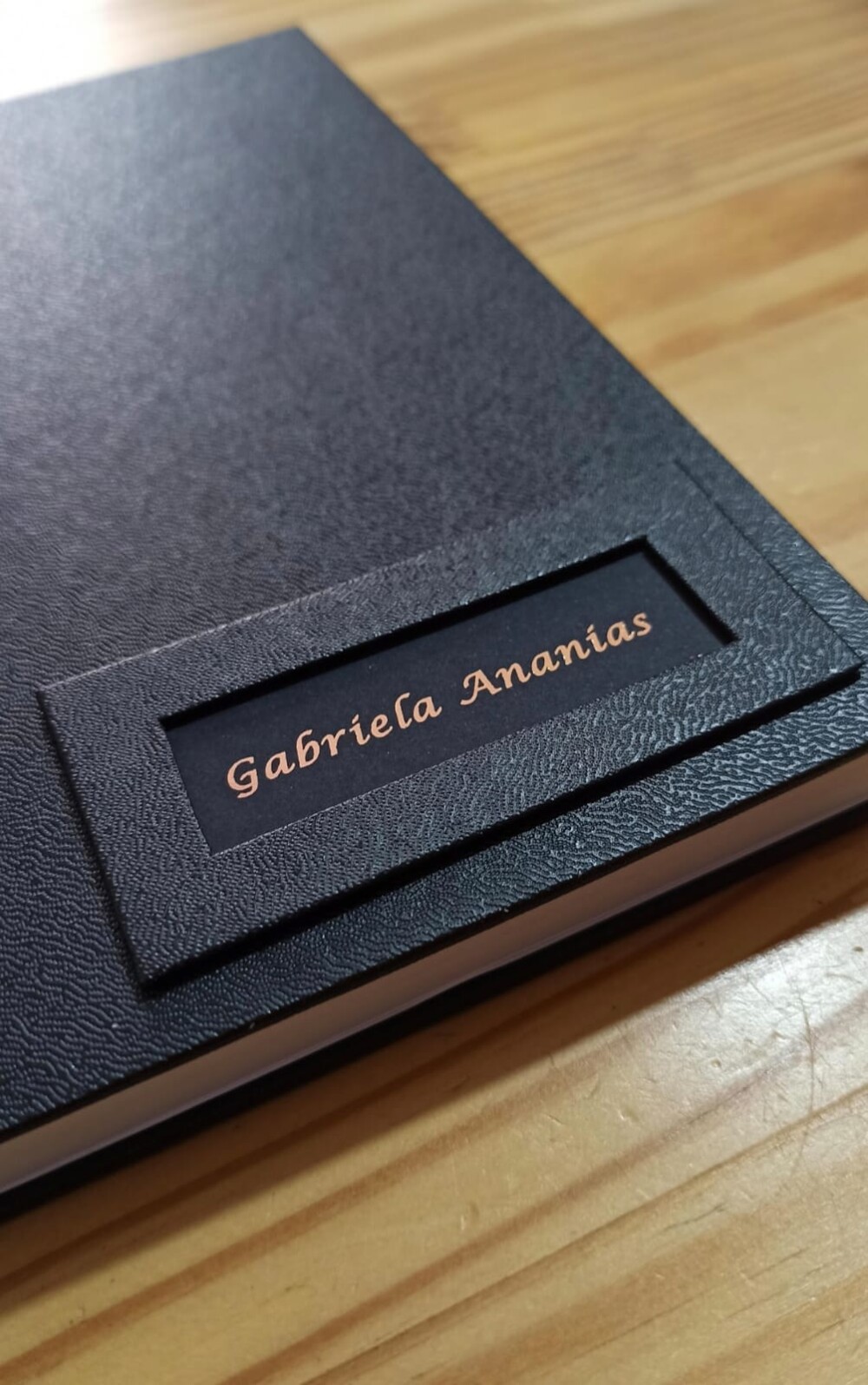 Agenda Artesanal Personalizada com Logo ou Nome | Veja