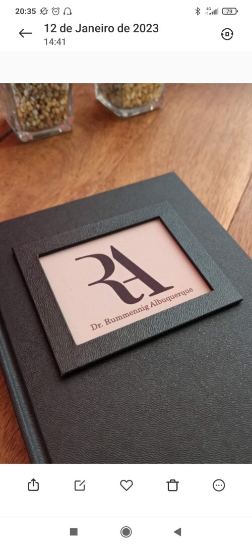 Agenda Artesanal Personalizada com Logo ou Nome | Veja