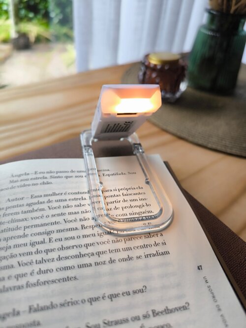 Kit Diário Pessoal com Luz de Leitura | Box