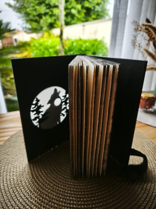 Skecthbook Lobo - Luz e Sombra
