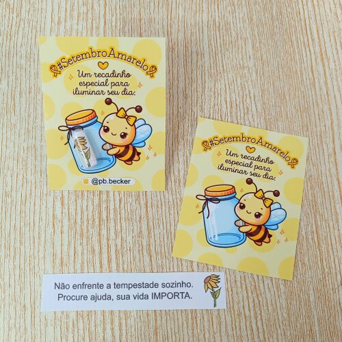 Cápsula de Motivação Setembro Amarelo