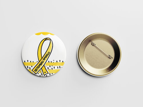 Botton 38 mm Setembro Amarelo