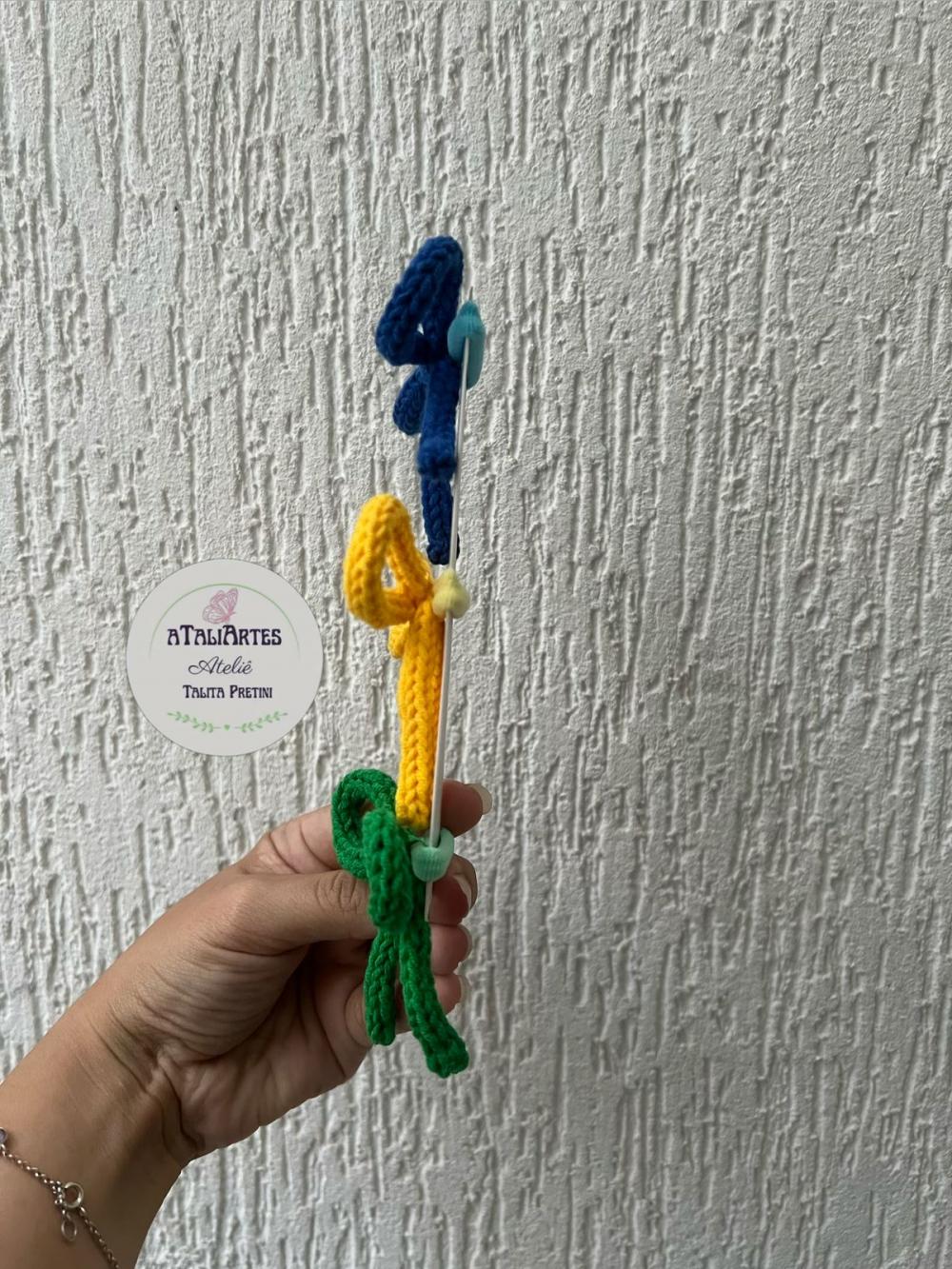 Xuxinha de Laço Copa do Mundo - Ataliartes Laço de Cabelo
