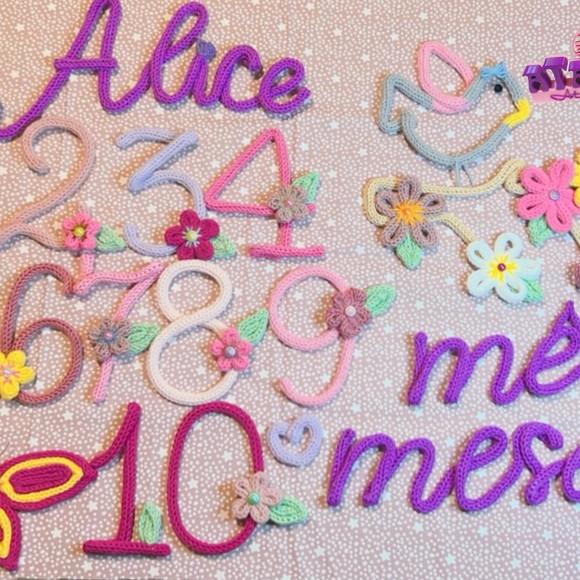 Kit Mêsversário Jardim Encantado Personalizado Tricotin