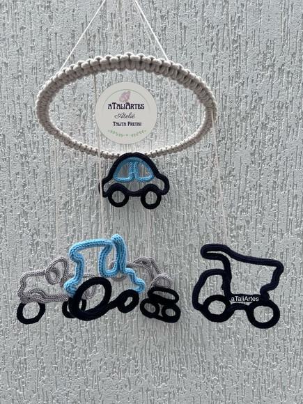 Kit Porta Maternidade + Móbile Menina Personalizado Tricotin com