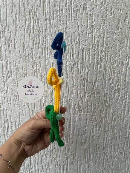 Xuxinha de Laço Copa do Mundo - Ataliartes Laço de Cabelo