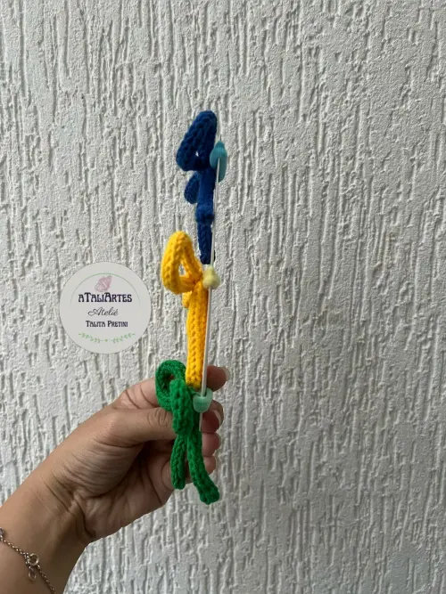 Xuxinha de Laço Copa do Mundo - Ataliartes Laço de Cabelo