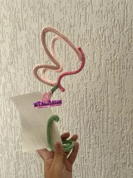 15 Unidades Centro de Mesa Borboleta Personalizada Tricotin