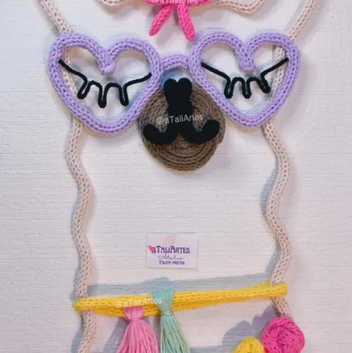 Animais Decorativos Personalizados em Tricotin