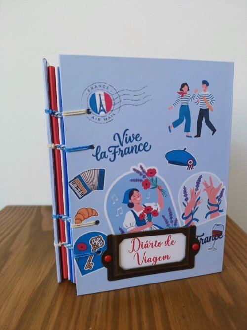 Diário de Viagem Artesanal França