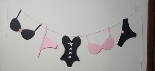 Varal de Lingerie para Chá de Lingerie